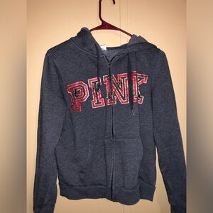 M Victoria’s Secret PINK Grey Zip-Up